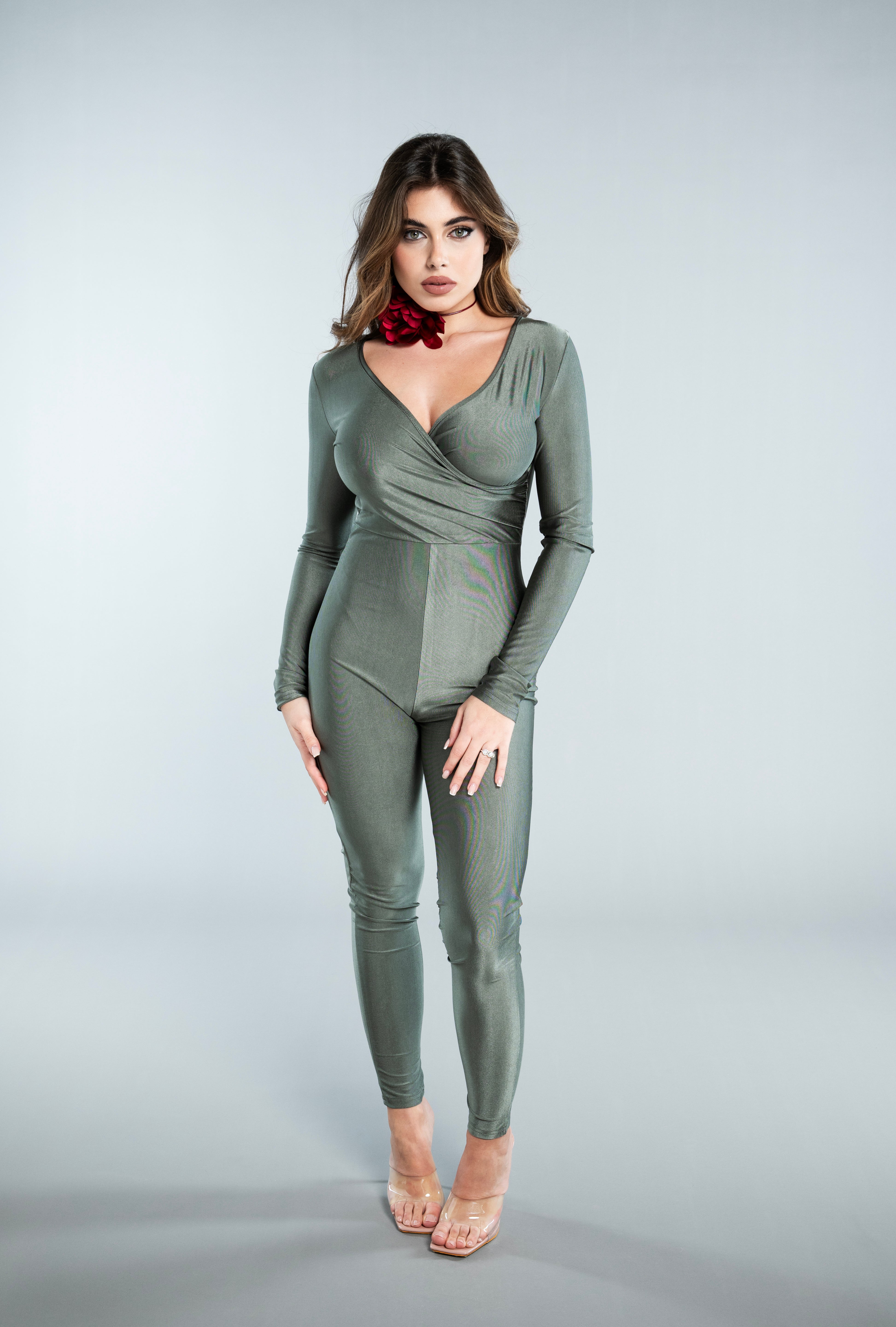 MILITARY LYCRA JUMPSUIT