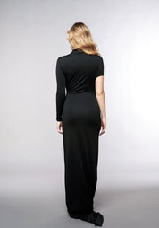 ASYMMETRIC MAXI DRESS